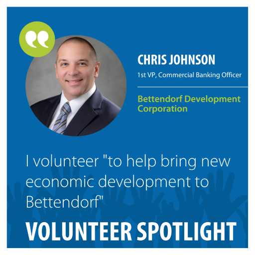 Volunteer Spotlight Chris Johnson 