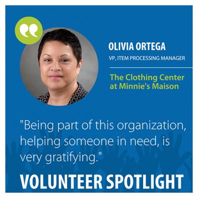 Volunteer Spotlight Olivia Ortega 