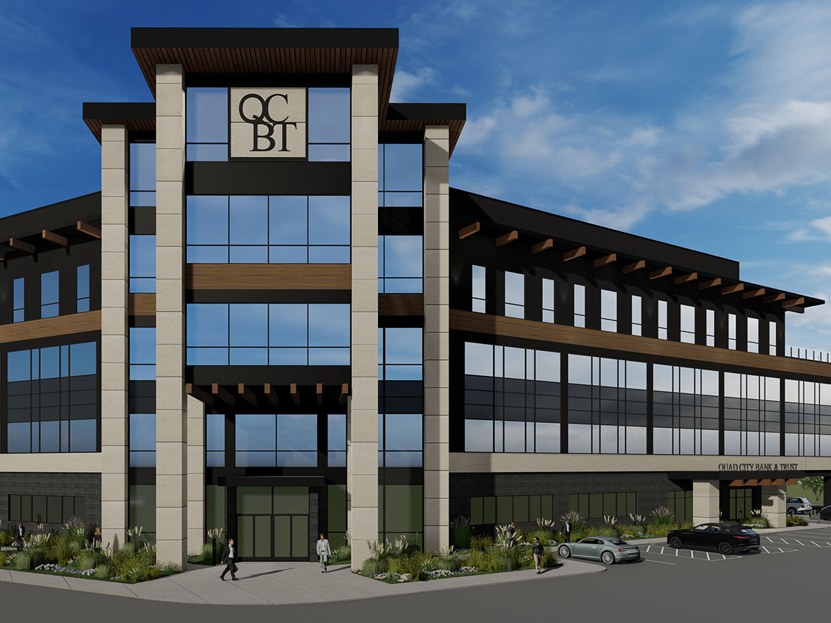 Exterior render, front